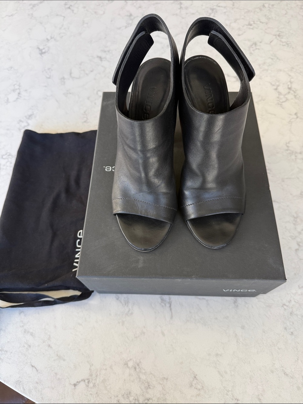 Vince Astrid Peep Toe Sandals